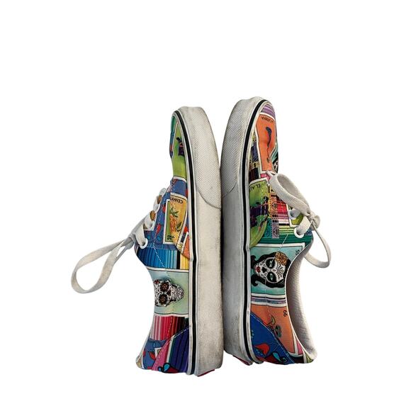 Vans Loteria Lace Up Sneakers Shoes Low Top Printed Size Men's 5.5 Women's 7.0 - Picture 2 of 12